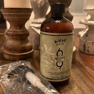NEW Wen Ultra Nourishing Cleansing Treatment with Pump